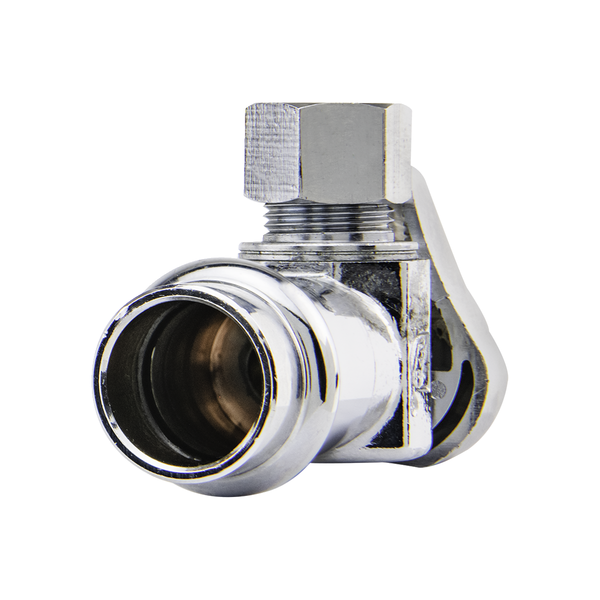 1/2 in. Nom Press Connect with 3/8 in. O.D. Comp Angle Stop BrassCraft